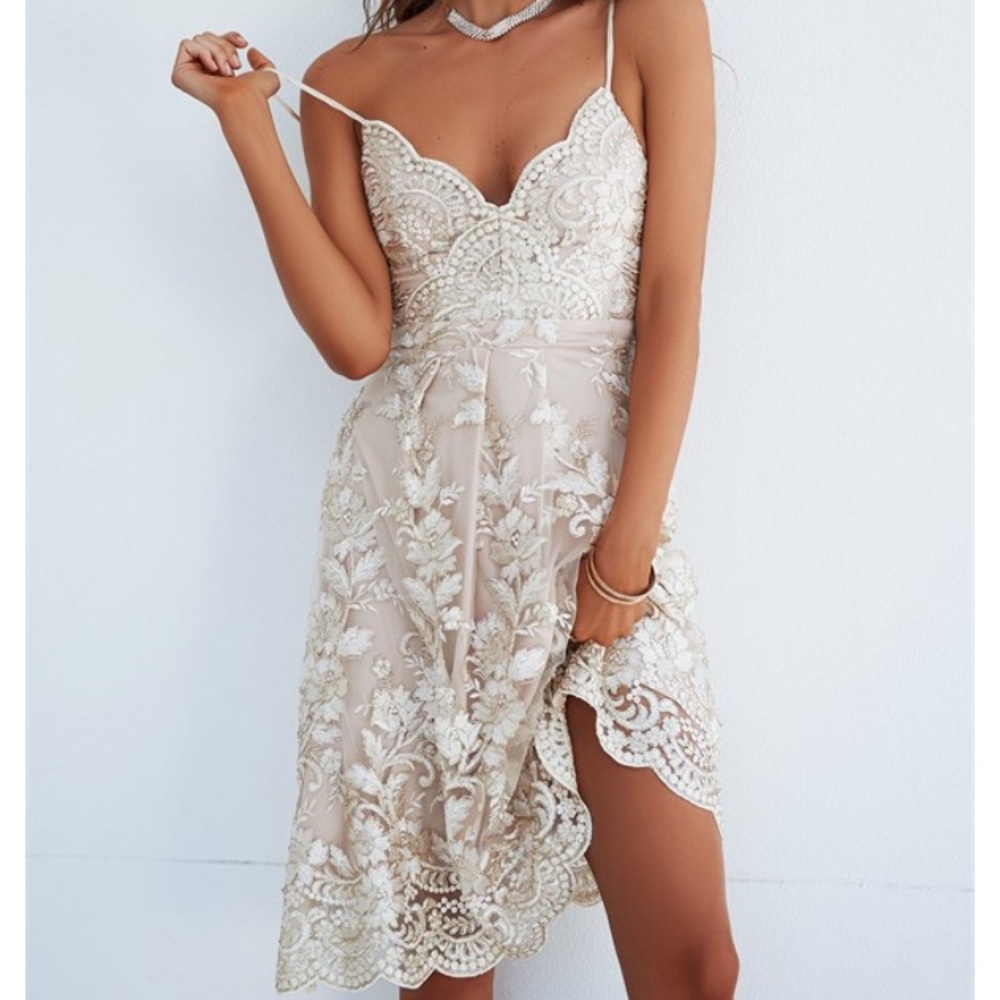 Formal Gold Dress